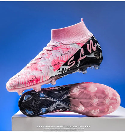 Professional Football Boots Men Soccer Shoes Society Football Cleats FG Ultralight Training Soccer Sneakers Outdoor Sports Shoe