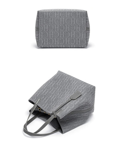 Women's Luxury Design Multi functional Handheld Shopping Handbag Fashionable New 2024 Solid Color Handbag