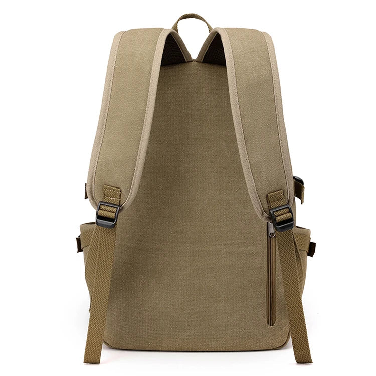 Men's large capacity travel backpack, suitable for different groups of people, adjustable shoulder strap length, multi compartme