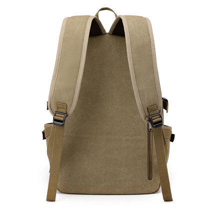 Men's large capacity travel backpack, suitable for different groups of people, adjustable shoulder strap length, multi compartme