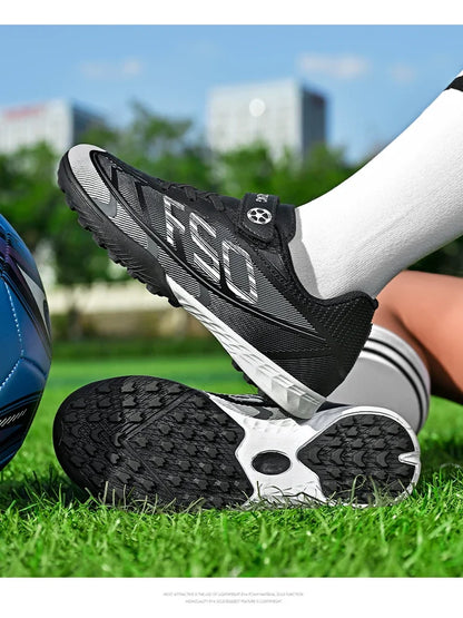 Kids Soccer Shoes Cleats Professional School Football Boots Grass Training Sport Footwear Boys Outdoor Futsal Soocer Boots 30-38