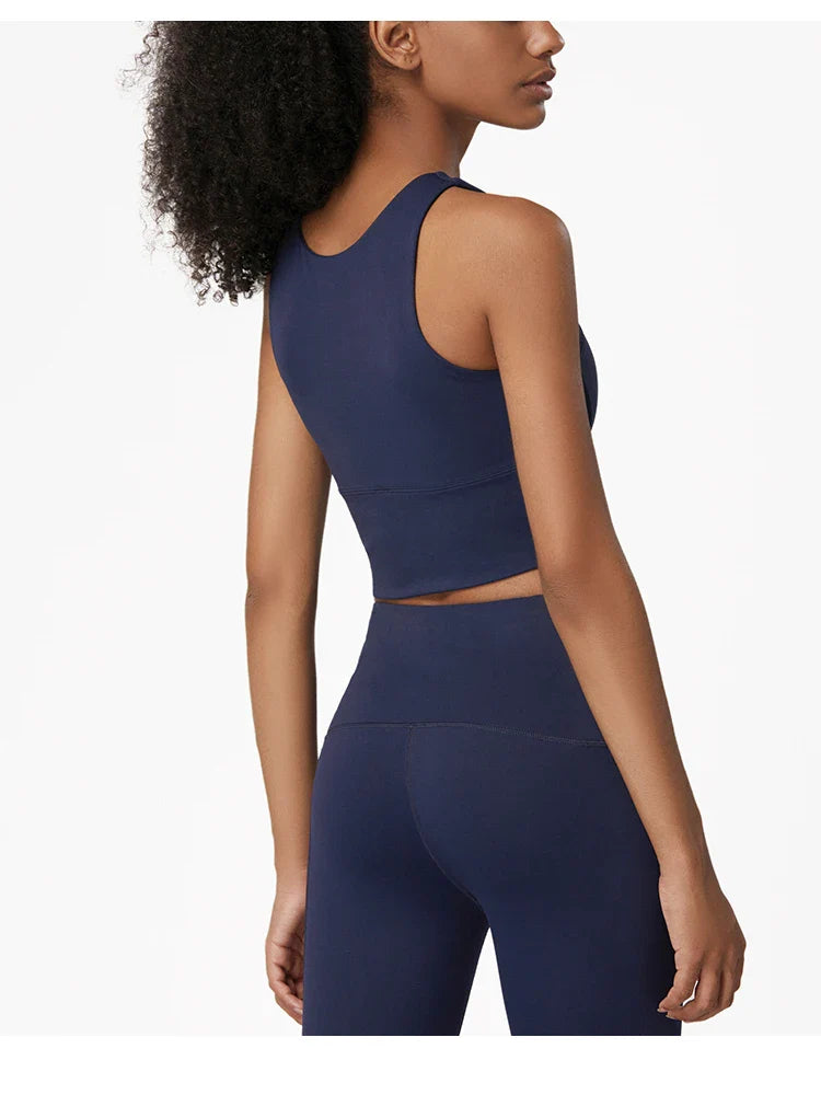 High Elastic Women's 2 Piece Yoga Set with Sports Bra and Leggings High Stretch Pants Bra with Coaster Women's Sports Suit👚