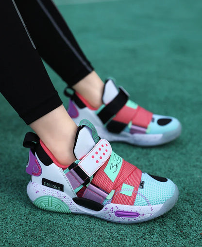 Kids Shoes Running Girls Boys School Casual Sports Tennis Sneakers Basketball Outdoor Lightweight Children Shoes Non-slip