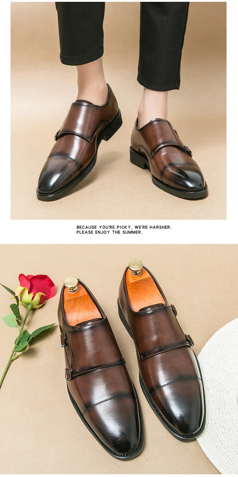 Men's Dress Shoes Classic Wedding Formal Oxford Leather Shoes Men Gentleman Casual Business Social Shoes Man Office Leather Shoe