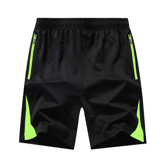 Hot Men's Casual Fashion Knitted Ice Silk Sports Shorts Loose Size Fashion Trendy Air Conditioned Pants