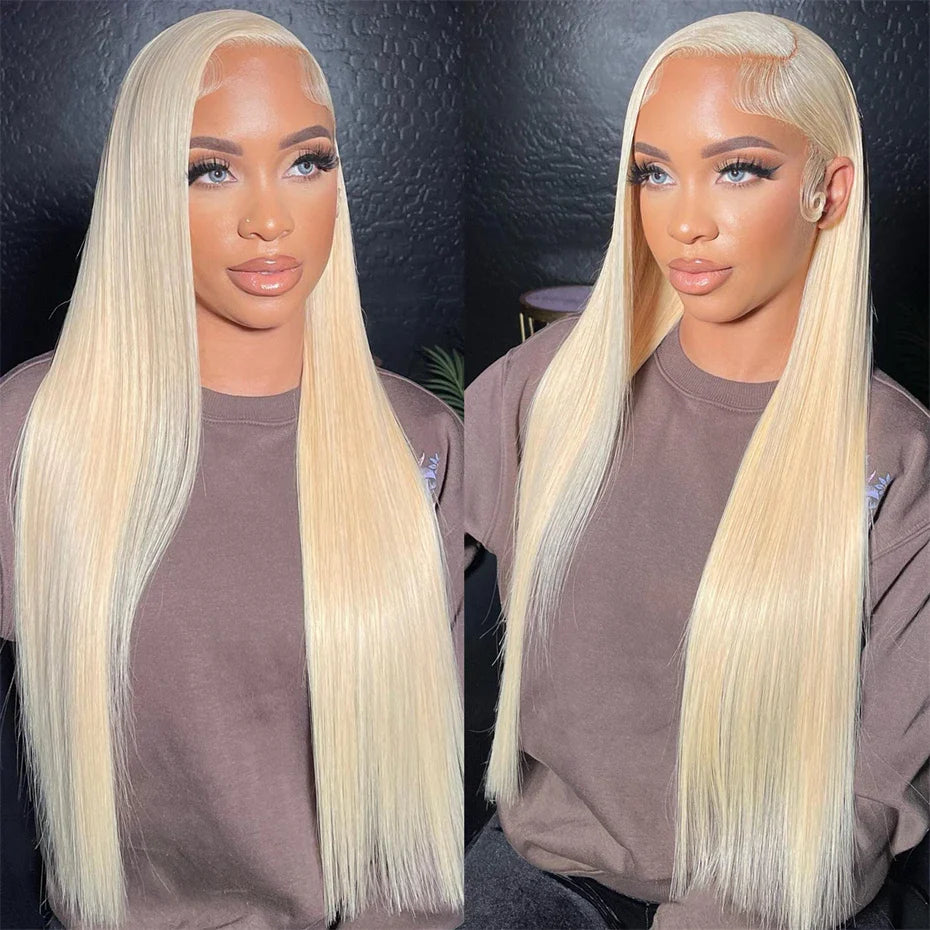 30 36 inch Hot Pink Transparent Lace Front Wig Human Hair 13x6 Lace Frontal Wigs For Women Long Straight Colored Human Hair Wigs