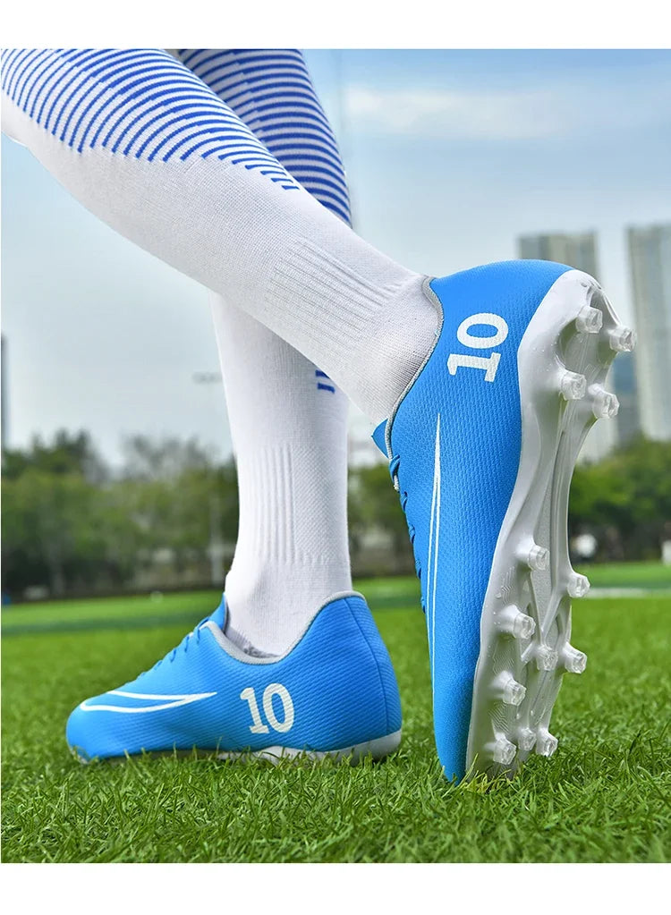 New Men Football Boots Sport Breathable Grass Professional Soccer Shoes High-quality Training Hot-selling Kids Unisex Students