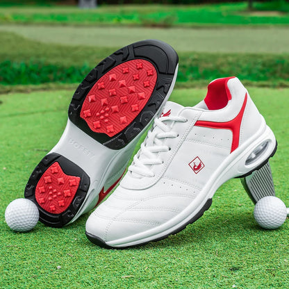 Men Golf Shoes Casual Breathable Waterproof Non-slip Golf Outdoor Training Shoes
