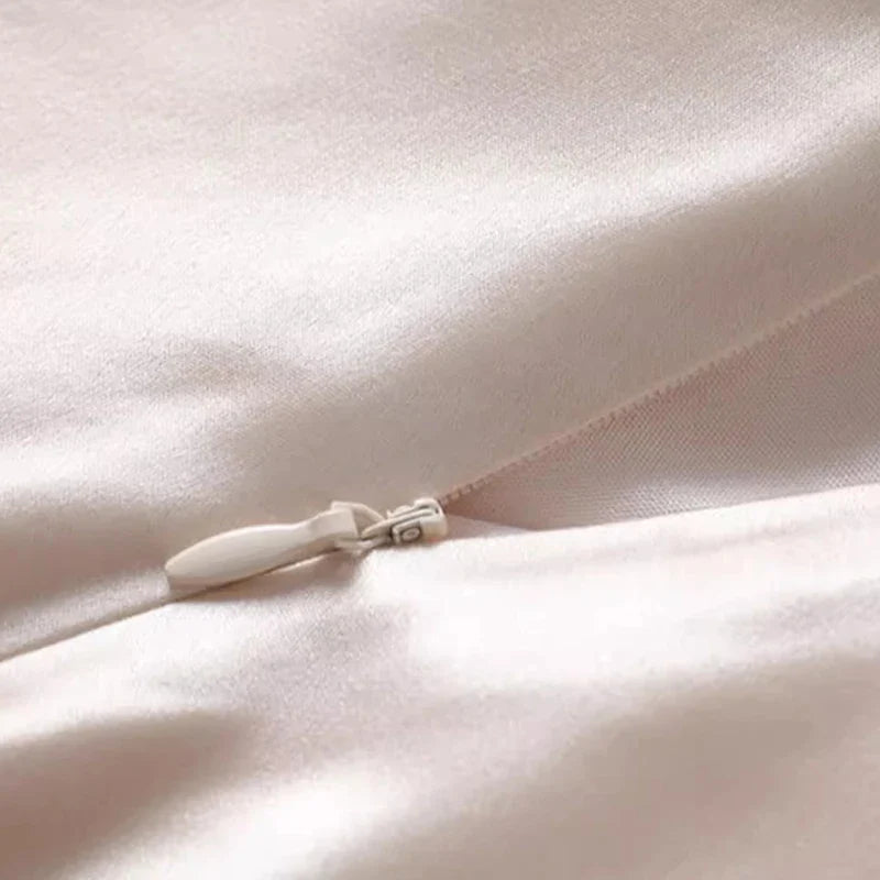 2026 Summer Lady High Waist Thin Acetate Satin Skirts Lady Solid Color A-line Dresses Girls Chic Korean Fashion Skirts