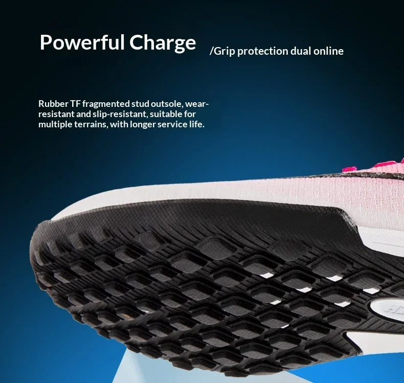 New Men Football Boots Women Professional Soccer Shoes Hot Sale TF/FG Sneakers Unisex High-quality Futsal Cleats Ultralight