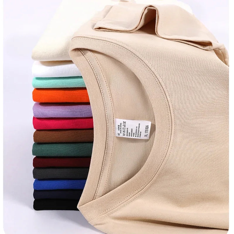 Oversized Summer T shirts for Women Men Brown Casual Female Korean Streetwear Tees Unisex Basic Solid Young Cool Tops