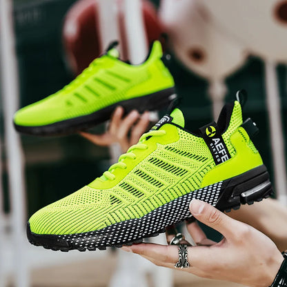 Men Running Shoes Breathable Outdoor Sports Shoes Lightweight Sneakers for Men Comfortable Athletic Training Footwear