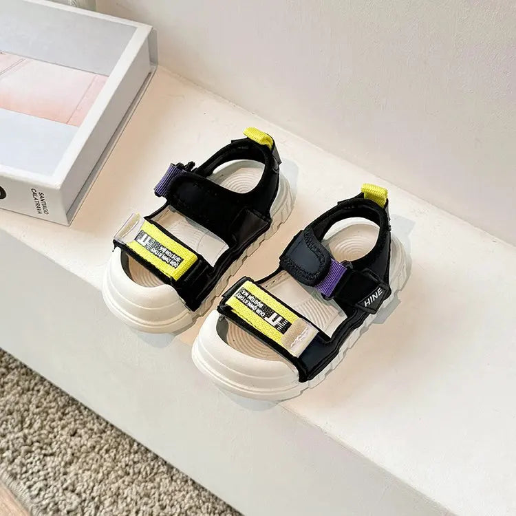 Kids Fashion Sport Sandals Girls Boys New Summer Casual Outdoor Non Slip Sole Sandals Lightweight Comfortable Design Beach Shoes