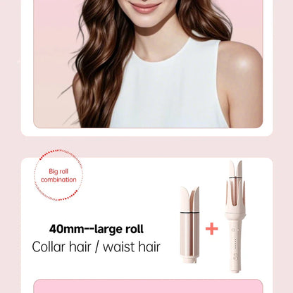 Automatic Hair Curler 32mm Auto Rotating Ceramic Hair Roller Professional Curling Iron Stick 40mm Curling Wand Hair Waver gift