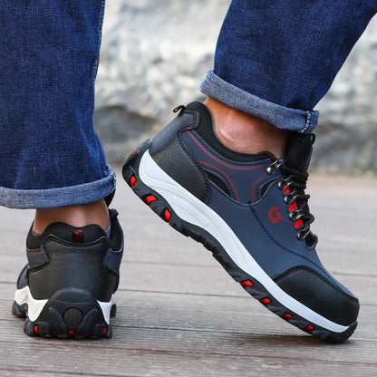 Steel Toe Cap Shoes For Men Protective Shoes Work Boots Puncture Proof Safety Shoes Men Work Shoes Sneakers Construction Shoes