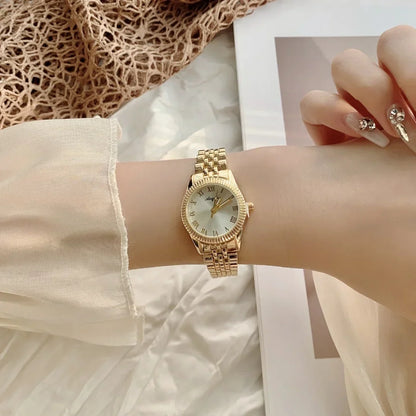 Gold Watch Women Watches Ladies Large dial Steel Women's Bracelet Watches Female Clock Relogio Feminino Montre Femme