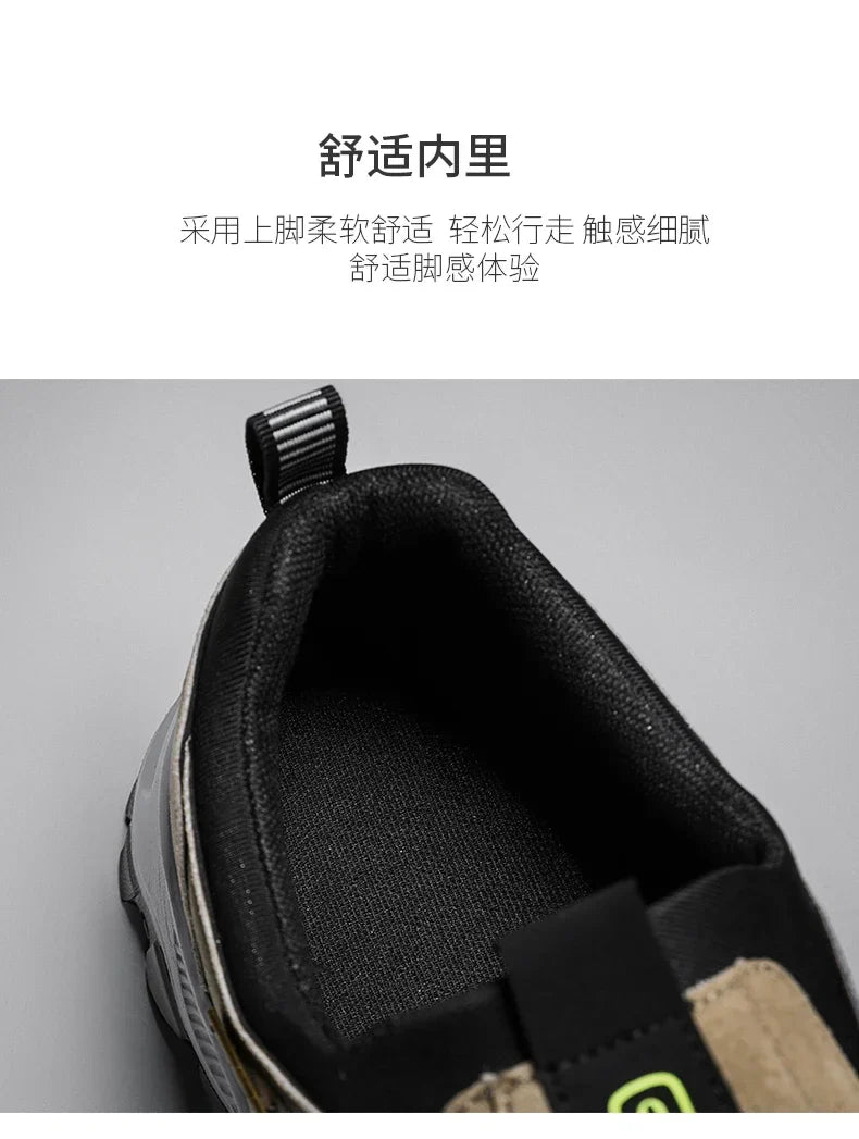 Men's Outdoor Hiking Shoes, Lightweight and Non Slip, Large Size 39 49, Camping, Running, Jogging, Leisure Sports Shoes