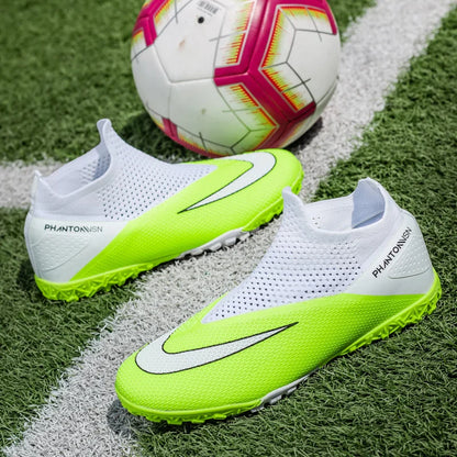 New Men Football Boots High-quality Soccer Shoes Soccer Cleats Professional Turf Training Shoes Ultralight Futsal Match Non-Slip