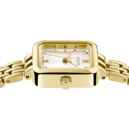 Watch For Women  Women's Stainless Steel Band Luxury Gift Watch Dual-Layer Dial Fashion Montre JA-771