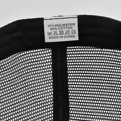 Fashion SunHat Outdoors Trucker Hat Cotton Mesh BreathableBaseball Cap Women Men Summer Sunshade MeshCap Truck Hat Cap Wholesale