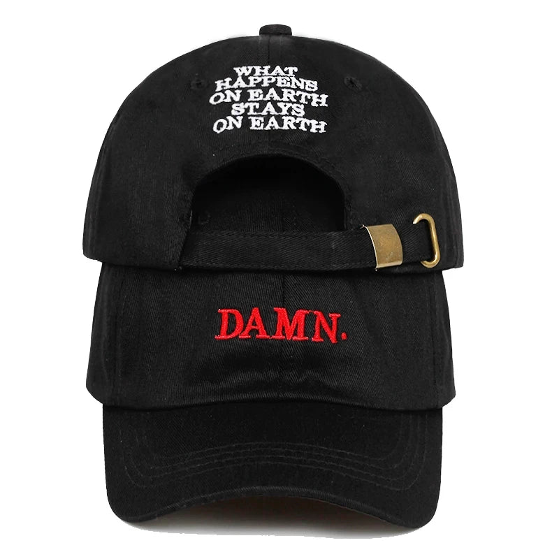 Hats for Men and Women, Hip Hop, ShinCharacter Lamar, Unstructured , Baseball Cap.