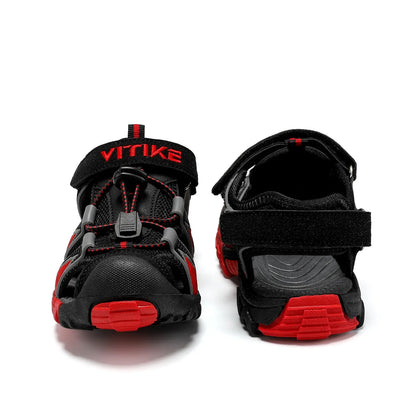 Boys Girls Sports Sandals Summer Kids Closed Toe Outdoor Sandals Athletic Water Shoes Sandals Child Pool Beach Sandals