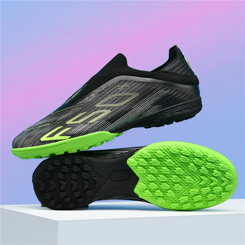 New Men's Football Boots Turf Comfortable Cleats Futsal Non Slip Soccer Shoes Sport Ultralight Fg Grass Indoor Adult Non-Slip