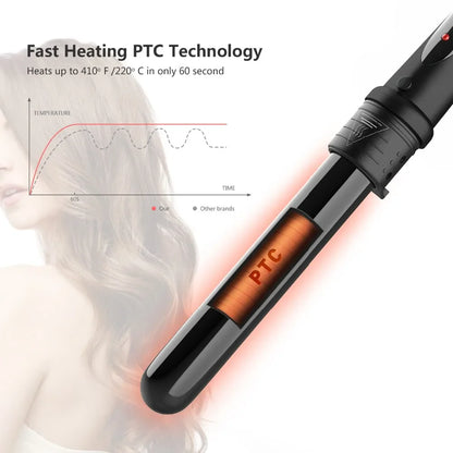 5 In 1 Professional Hair Curling Lron Hair Waver Pear Flower Cone Electric Hair Curler Roller Curling Wand