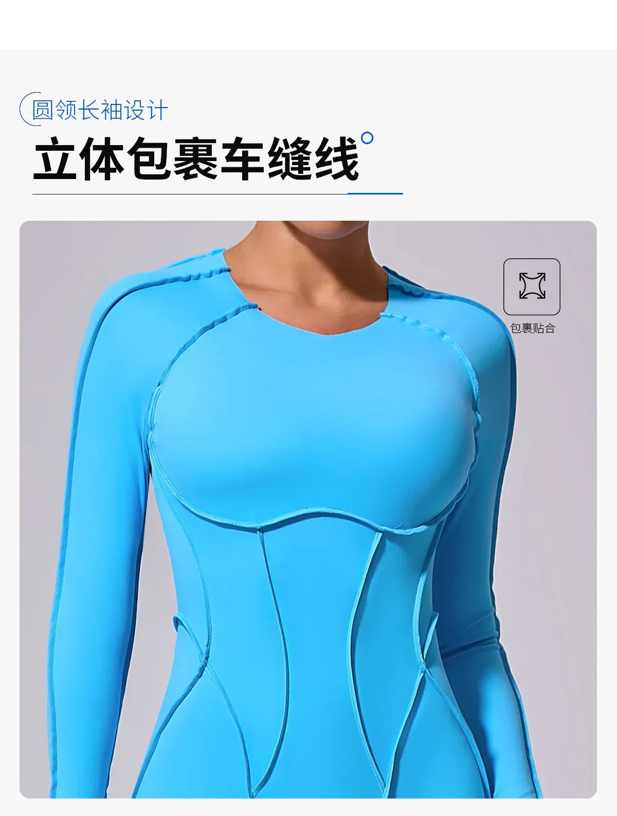 Women's High Elasticity Sports Bodysuit Kit Yoga Fitness Jumpsuit Open Back Hip-Lift Outdoors Gym Workout Sexy Fitness Outfit