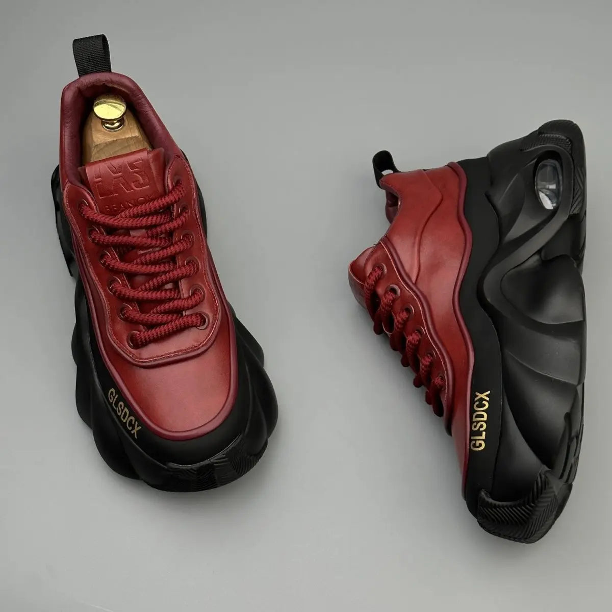 Designer Style Men Shoes 2025 Autumn Fashion Comfortable Men's Thick Platform Sneakers Casual Shoes Sports Trainers Tenis