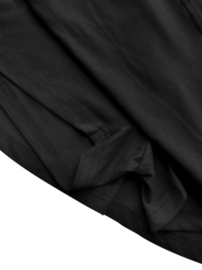 Professional Athletic Skort for Women High Waist Pleated Tear-Resistant Sweat-Wicking with Lining Anti-Wear for Outdoor Training