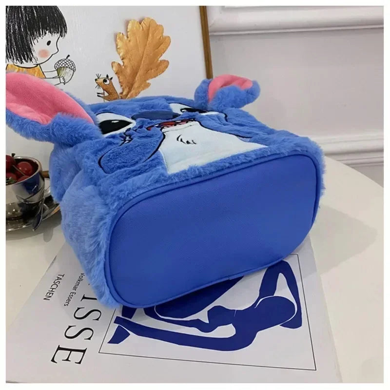 high-quality sewn plush backpack cartoon fashion 3D mini women's backpack large capacity cute children's school bag