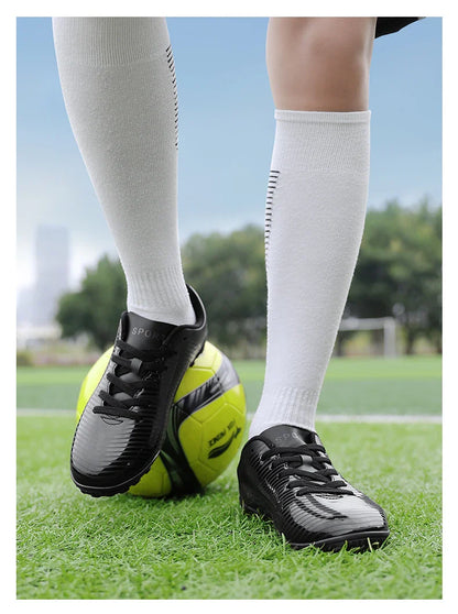 Professional Children Football Shoes Men Kids Soccer Shoes Boys Football Boots EU Size 33-45