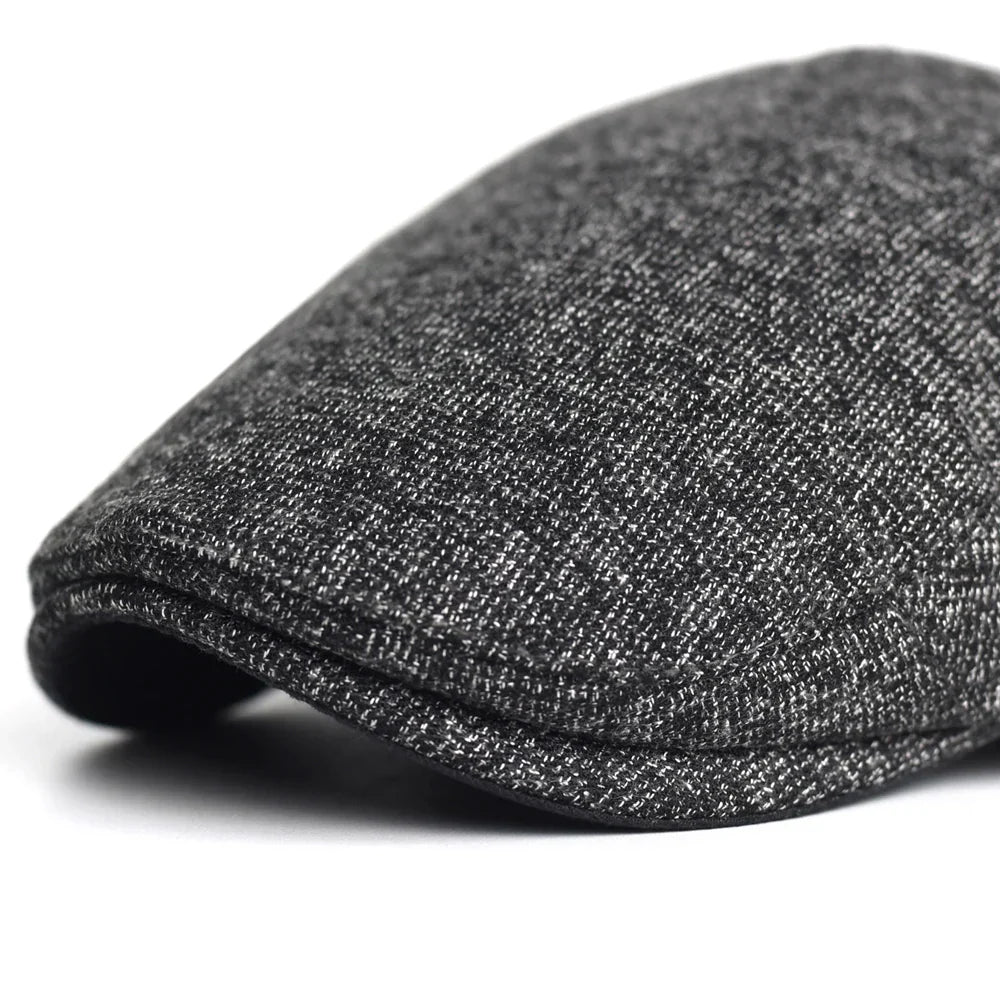 Autumn Winter Thick Warm Newsboy Caps Men Women Soft Beret Hat Casual Fashion Detective Hats Retro Driver Flat Caps