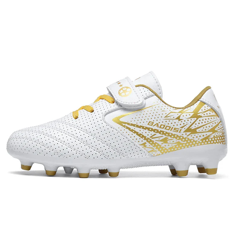 New Children Soccer Boots Sports Society Field Boy Football Shoes Futsal Fast Indoor Sneaker Original Ankle Cleats Football Boot
