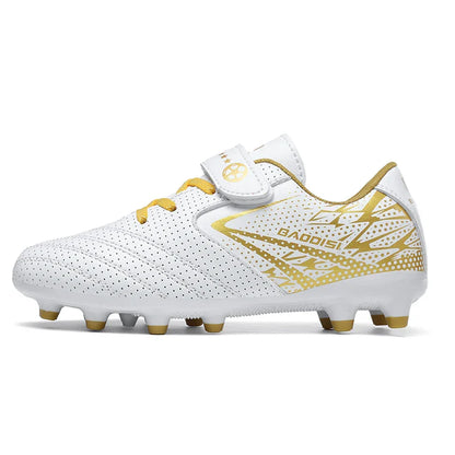 New Children Soccer Boots Sports Society Field Boy Football Shoes Futsal Fast Indoor Sneaker Original Ankle Cleats Football Boot