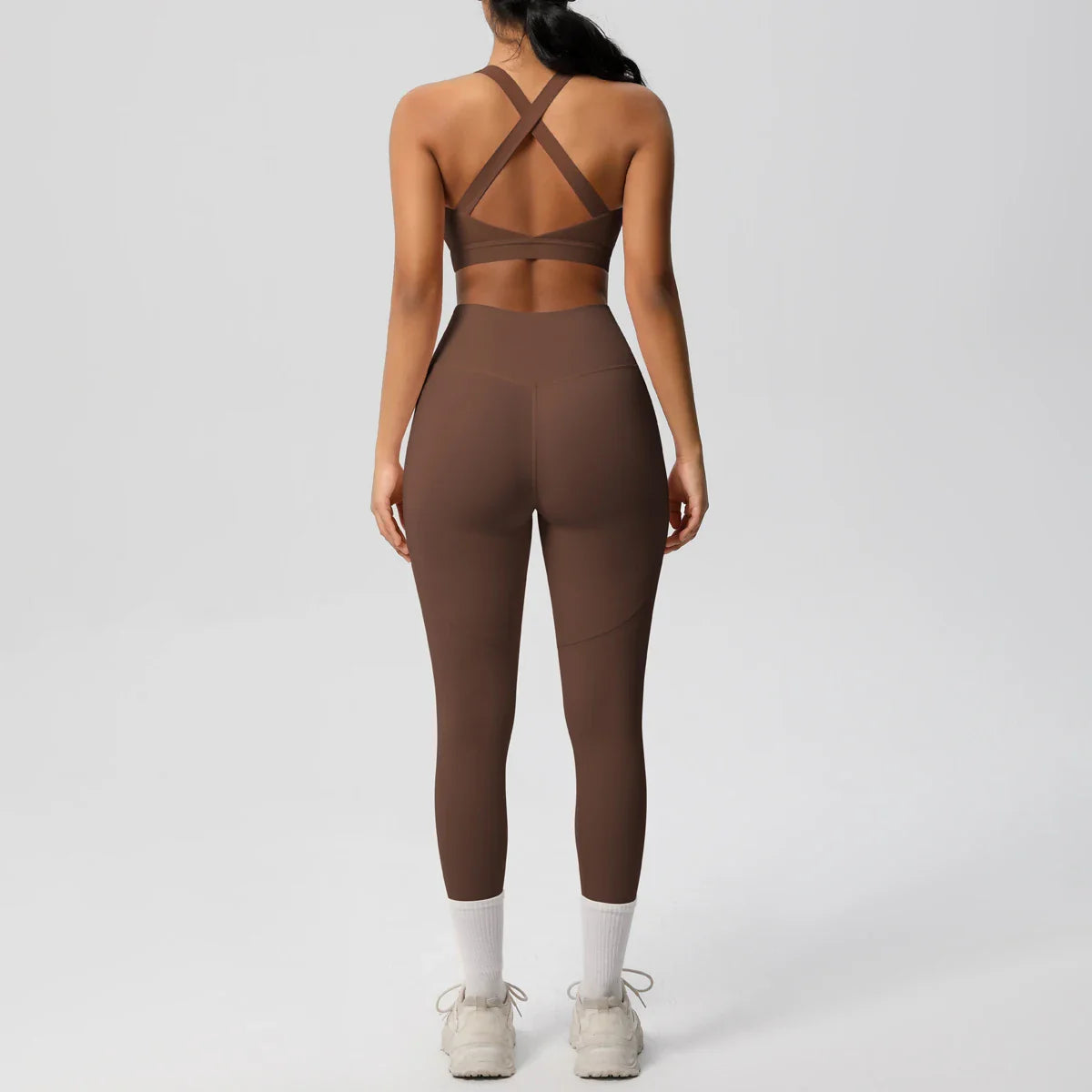 Yoga Suit Sports Set Womens Sportswear Sports women's yoga bra  Tummy Control Slimming Booty Leggings Women's tracksuit