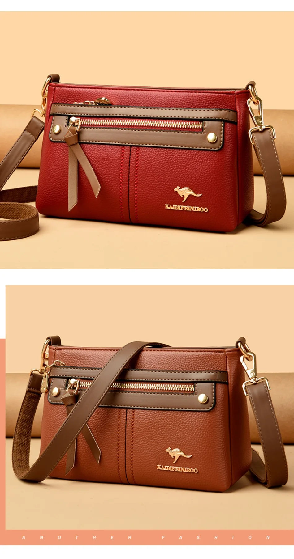 High Quality Leather Purses and Handbag Women Bag Luxury Designer Shoulder Crossbody Sac Ladies Casuial Messenger Tote Bag 2024