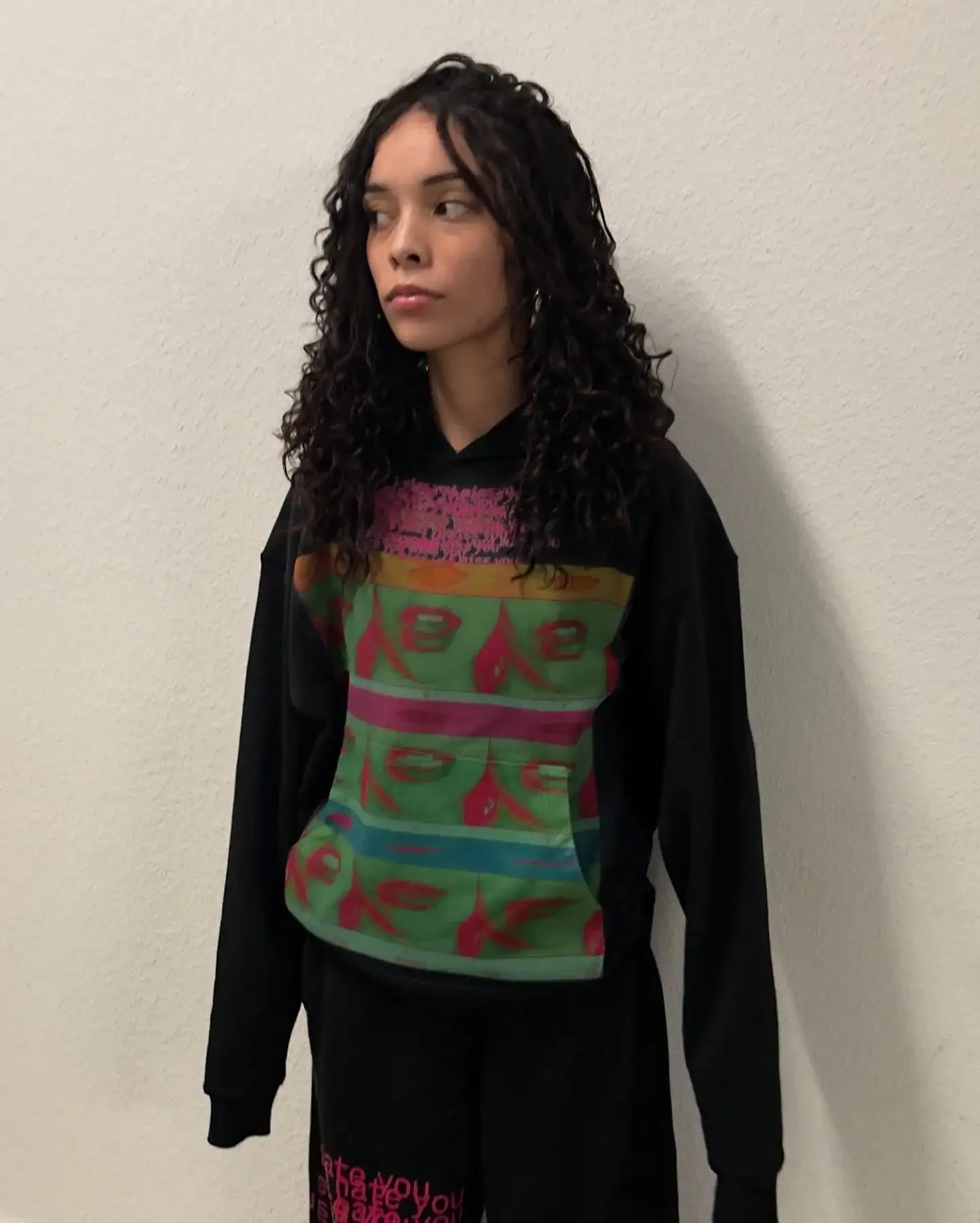 Vintage Style Hoodie Embroidery Print Hoodies Women Grunge Sweatshirt Tops Streetwear Harajuku Gothic Y2k Women Clothing