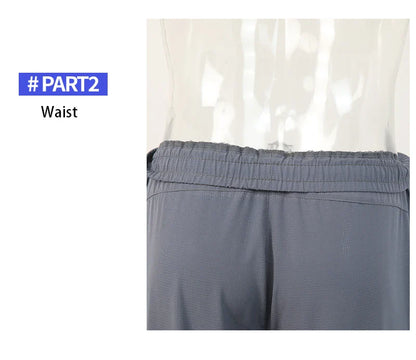 Autumn and winter new sports pants men, breathable casual fitness pants, outdoor running basketball fast dry pants