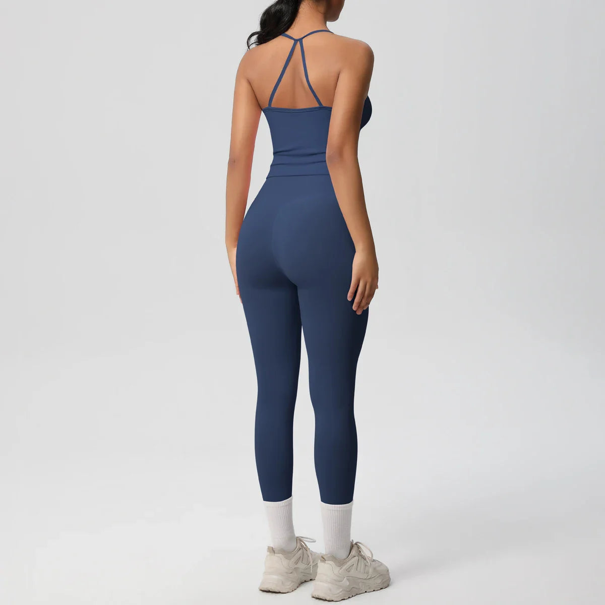 2PCS Yoga Set Nude Feeling Workout Sets Women Tracksuit Gym Push Up Fitness Running Workout Sportwear Sport Bra Leggings Suit