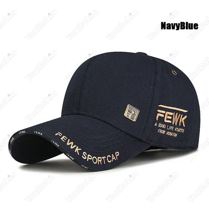 New Fashion High Quality Unisex Chinese Style Letters Embroidery Cotton Adjustable Baseball Cap Sun Hat Trucker Caps Dad Hats