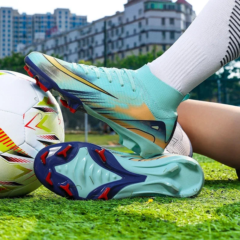New Men Football Boots Ultralight Training Soccer Shoes Breathable Unisex Professional Wholesale Indoor Futsal Drop Shipping