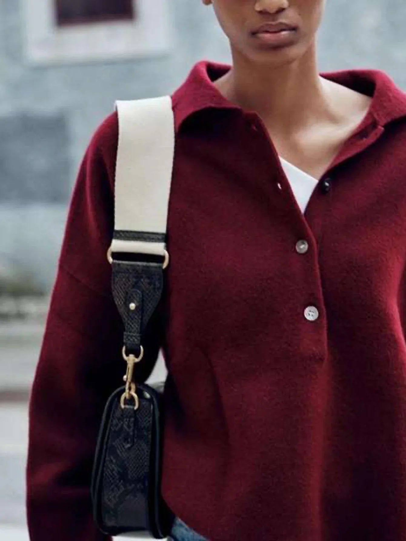 Saddle bag, shoulder bag, popular foreign trade bag, 2024 new wide shoulder strap, diagonal cross armpit, cross-border wholesale