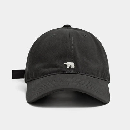 Unisex Cartoon Bear Embroidery Baseball Cap Men Women Soft Cotton Hip Hop Snapback Caps Unisex Sports Dad Trucker Sun Visor Hat
