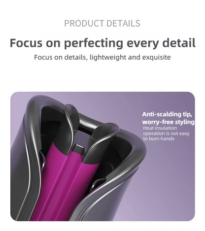 32MM Electric Rotary Curling Iron Automatic Hair Curler Negative Ion Air Rotating Curling Bar Professional Styling Tool