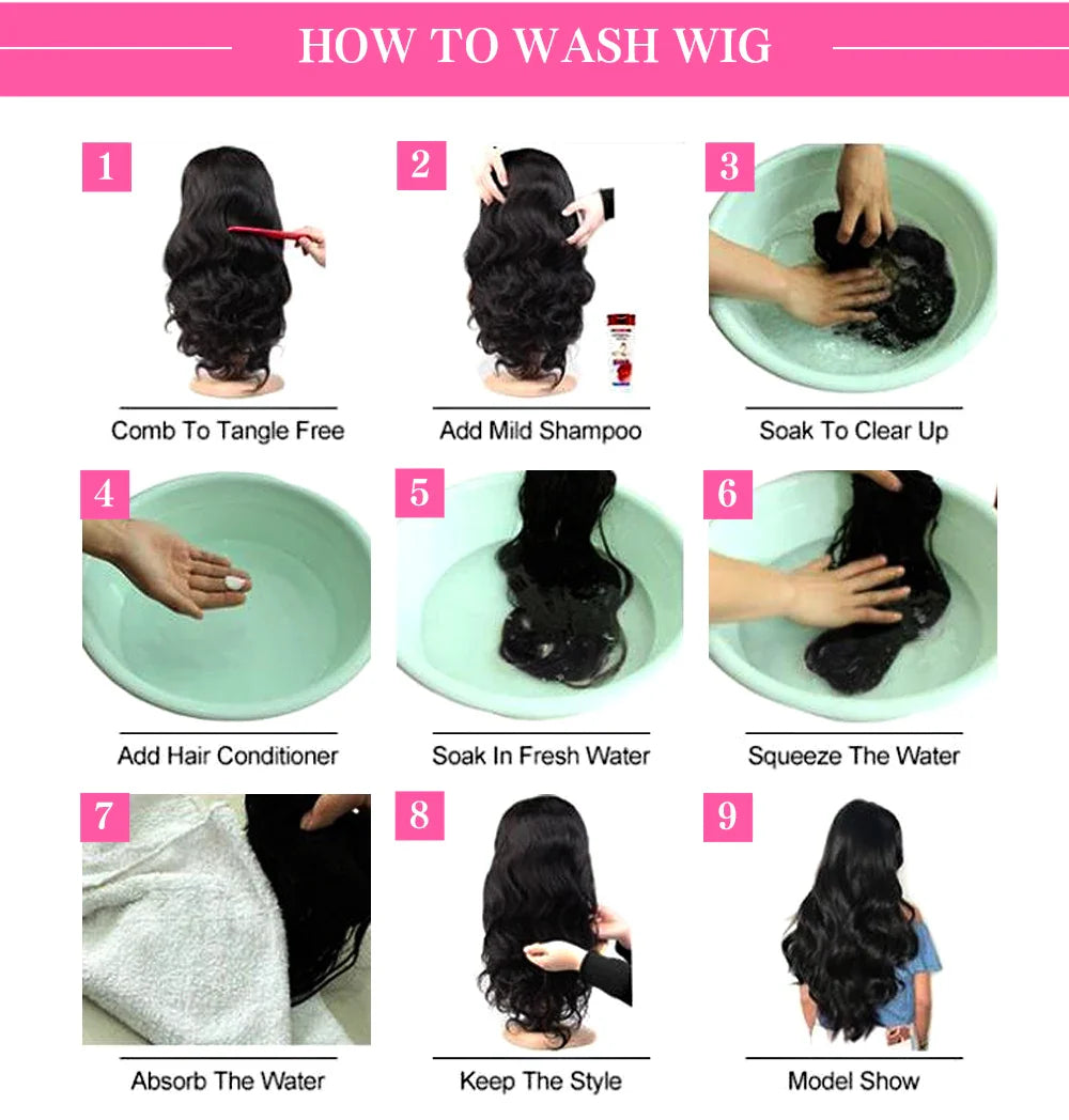 220% Density Bob Wigs Straight Human Hair Lace Front Wigs 13x4 Bob Brazilian Remy Hair Pre-plucked Lace Front Wigs 16 inch