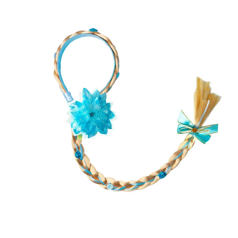 Girl Jasmine Two-piece Set Halloween role-playing Jasmine Princess Suit + Magic Lamp Props Stage Performance Costume