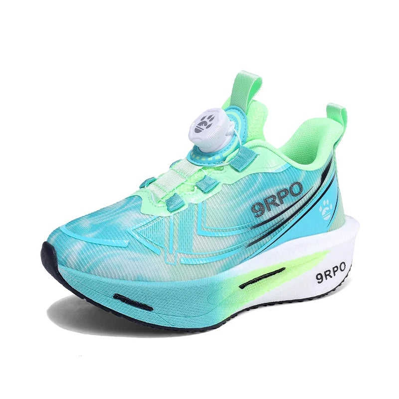 Children‘s Knit Basketball Shoes Non-slip Breathable Sports Training Shoes Outdoor Boys Girls Jogging Sneakers Athletic Shoes