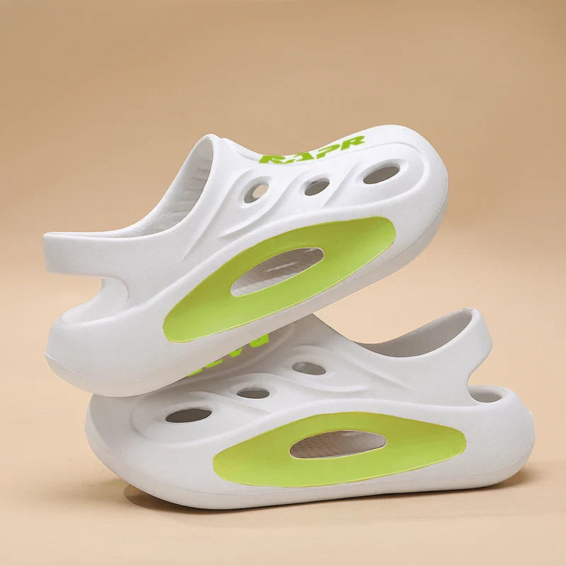 Summer New Children's Shoes Beach Anti-slip Breathable Boy Sandals Fashion Soft Home Children's Sports Shoes 6-12 Years